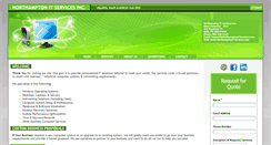 Desktop Screenshot of northamptonitservices.com